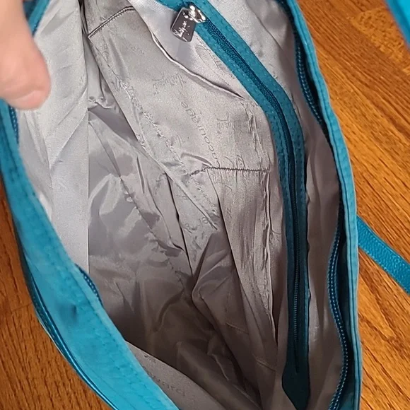 Thirty-one Teal BlueGreen Crossbody Bag - Picture 9 of 14